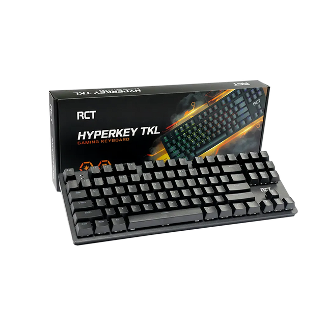RCT HyperKeyTKL 87-Key TKL Mechanical Gaming Keyboard RGB