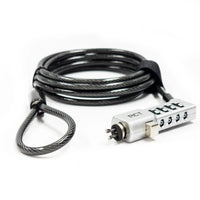RCT 3-in-1 Notebook Security Lock 4-Digit Combination T-Bar Nano Wedge 1.8m - Image 3