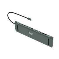 RCT SD-13 13-in-1 USB-C Docking Station HDMI DisplayPort VGA USB 3.0 RJ45 PD Audio SD Card Reader