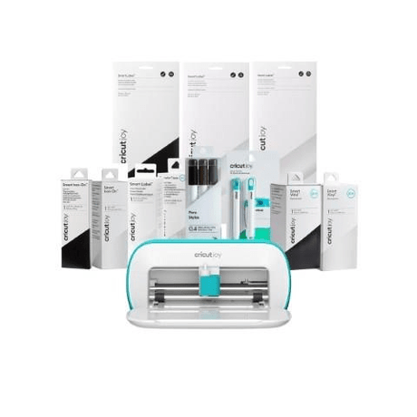 Cricut Joy Bundle Includes: Joy, Toolset, Transfer tape, Labels, Iron on, Vinyl, pens, writable vinyl