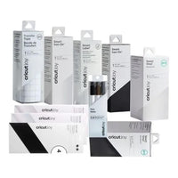 Cricut Labelling Bundle Includes: Transfer tape; Labels; Iron on; Vinyl; pens; writable vinyl