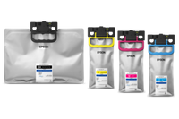 Epson T12P DURABrite Ultra extra high-capacity ink pack family (Black, Yellow, Magenta, Cyan) for WorkForce Pro EM-C800R