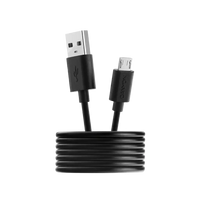 CANYON cable UM-1 MicroUSB 5W 1m Black - Image 2