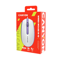 CANYON mouse M-10 Wired White Lavender - Image 2