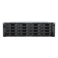 Synology RS6426xs+ 16 Bay Rackmount NAS - Intel Xeon CPU; scalable up to 1;536B; up to 96GB memory; GPU cards support
