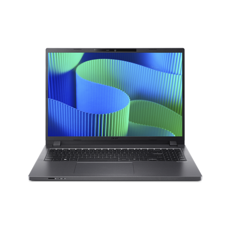 Acer TravelMate TMP216-51-G2-TCO-749F 16"WUXGA SlimBezel IPS Intel Core 7 Processor 150U LTE  16 GB DDR5 Memory (1 x extra DIMM slot) 512GB PCIe nVMe SSD Micro SD card reader WIFI6E+BT 2x2 AX+BT 6E  Acer PBA FPR FHD IR camera 53Wh Li-ion battery  65W Type