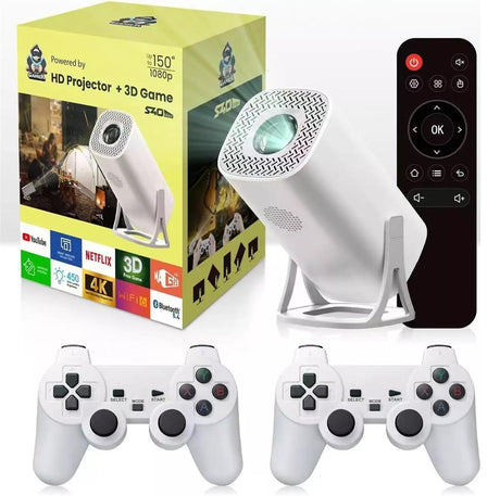 LCD Full HD Projector with Games