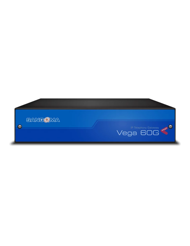 Sangoma - Vega 60 4 FXS Analog Gateway, connecting VoIP and PSTN. Connects directly to PSTN