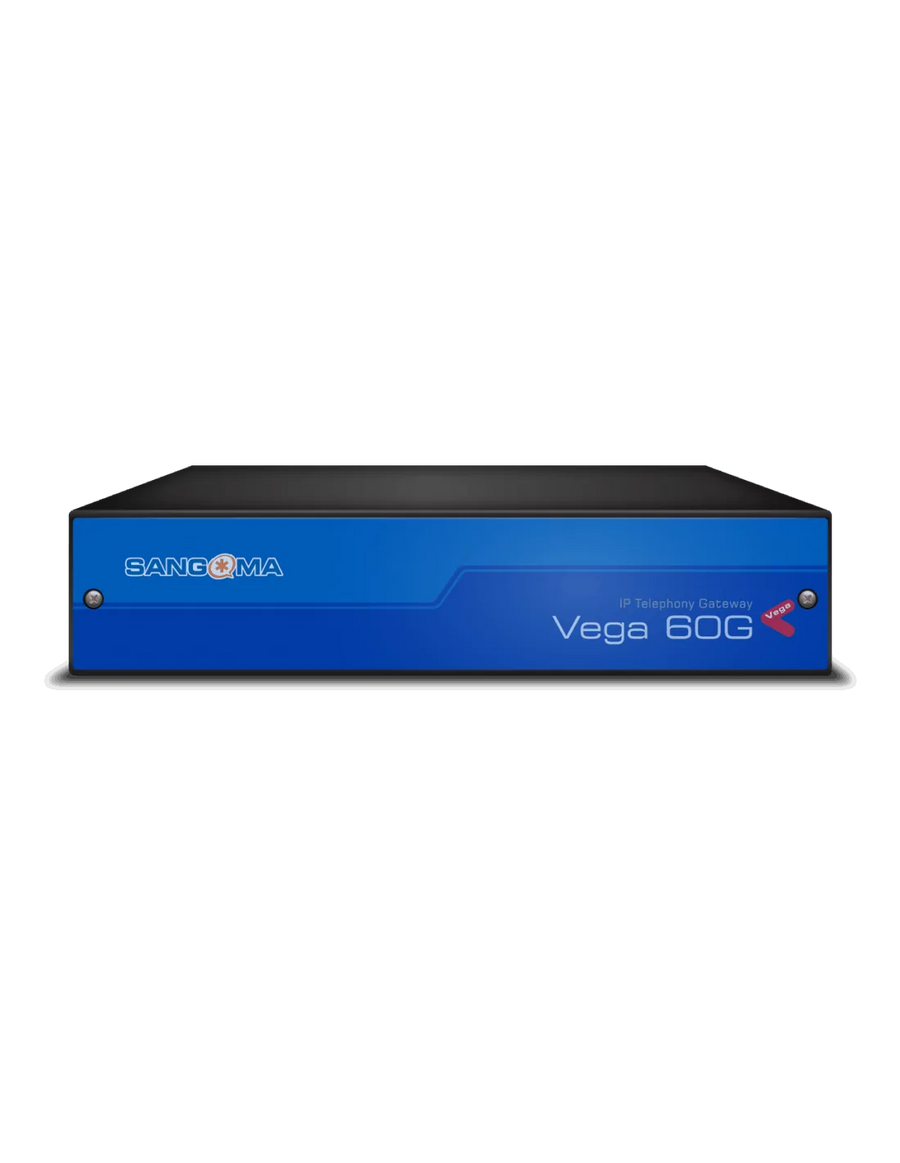 Sangoma - Vega 60, 4 Port FXS telephone port and 4 Port FXO trunk ports, VoIP Gateway.
