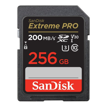 SanDisk Extreme Pro SD UHS-I Card 256GB for 4K Video