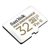 SanDisk MAX ENDURANCE microSDHC 32GB + SD Adapter - for home security cameras & dashcams, up to 15,000 Hours - Image 2