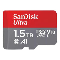 SanDisk Ultra® microSDXC™ UHS-I Card 1.5TB Global Ultra uSD in 4x6 blister with no SD Adapter