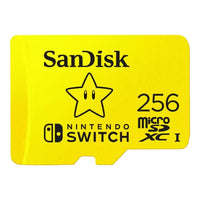 SanDisk 256GB microSDXC UHS-I for Nintendo Switch Card