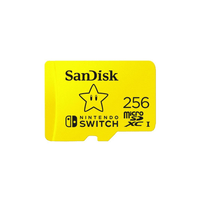 SanDisk 256GB microSDXC UHS-I for Nintendo Switch Card