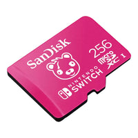 SanDisk Nintendo Switch microSD Card 256GB, Fortnite Cuddle Team Edition