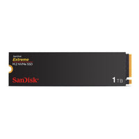 Sandisk Extreme  1TB NVMe SSD - Read Speed up to 5150 MB/s, Write Speed to up 4900 MB/s,  PCIe 4.0 x4, nCache 2.0, 600TBW