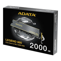 ADATA Legend 860 2TB M.2 2280 PCIe 4.0 NVMe Internal SSD 6000MB/s Read - Image 4