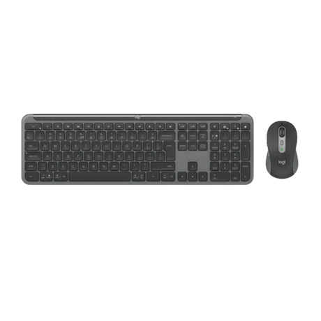 Logitech MK950 Signature Slim Wireless Keyboard and Mouse Combo Bluetooth (Graphite)