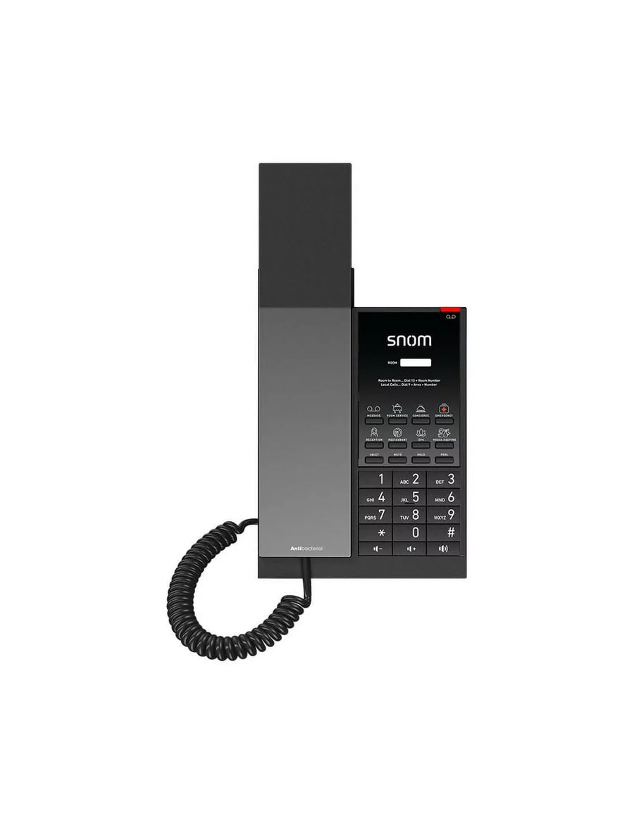 Snom Hospitality WiFi IP Phone, Cordless DECT handset, 1 line