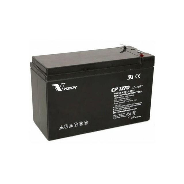 7AH 12V AGM Battery (112-00358-01 CP 1270M)(same as 26-000072-00G)