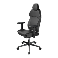 Thunderx3 SOLO 360 Ergonomic Gaming Chair Leatherette Modern Black SYNC4 6D 360 Armrests