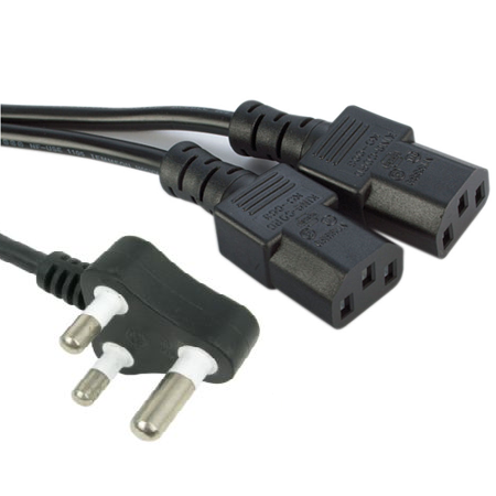 Power Cable - Splitter (2 Way) 1.7 M