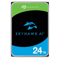Seagate Skyhawk AI ST24000VE002 24TB 3.5'' HDD Surveillance Drives; SATA 6GB/s Interface; 256MB Cache; RPM: 7200; 512e; 5 Year l
