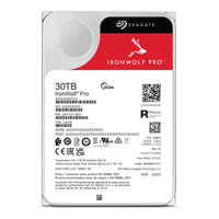 Seagate Ironwolf Pro ST30000NT011 30TB 3.5'' HDD NAS Drives 7200 RPM; SATA 6GB/s Interface; 256MB Cache;550TB/Year; Unlimited Ba