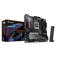 Gigabyte B860M Aorus Elite WiFi 6E Micro-ATX Motherboard Intel LGA1851 B860 DDR5 4-DIMM 3x M.2 USB4 - Image 2