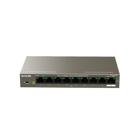 Tenda Switch 9 Port 10/100 8XPOE 63W
