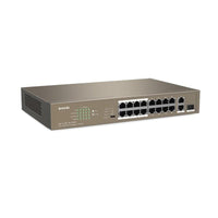 TENDA SWITCH 16 PORT POE 150W 1GB 1SFP