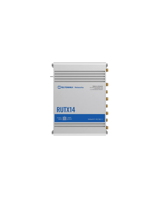 Teltonika 4G LTE Cat 12 Industrial Cellular Router | RUTX14