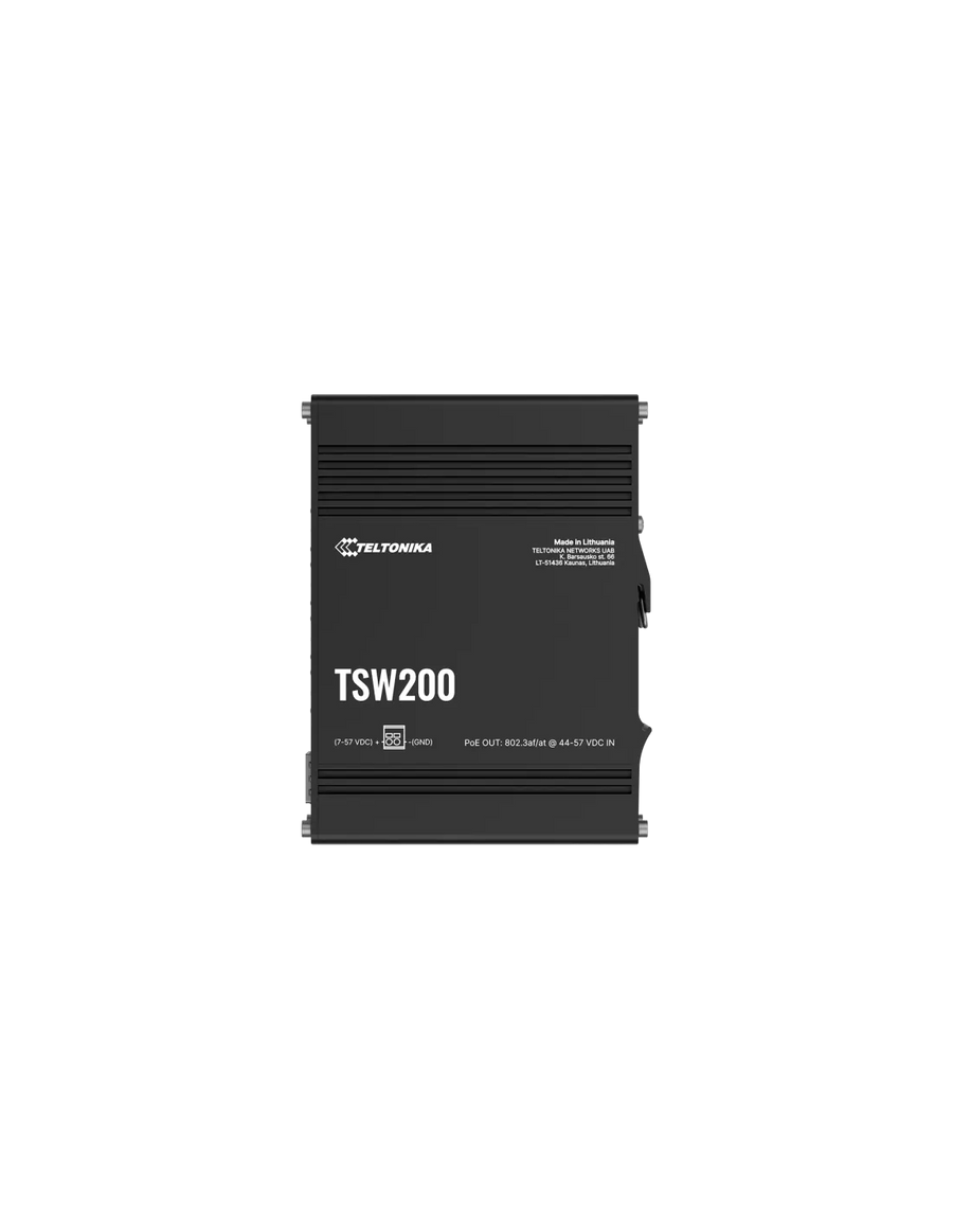 Teltonika 8-Port Gigabit PoE+ Ethernet Switch | TSW200