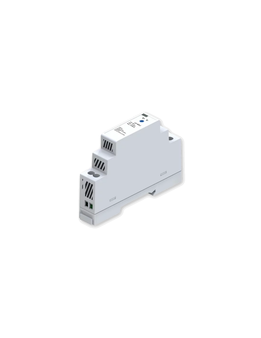 Teltonika Din Rail Supply, 15W, Input Voltage 90-264 VoltsAC, Output Voltage 24 VoltsDC, 35 mm DIN-R