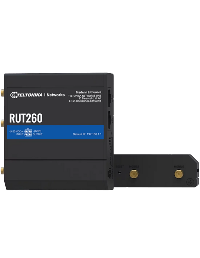 Teltonika Industrial LTE CAT 6 Router | RUT260
