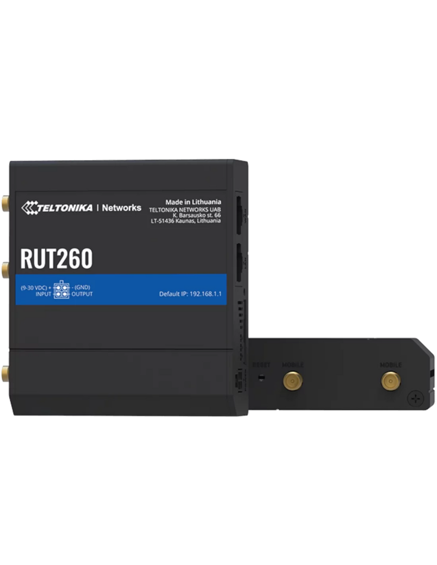 Teltonika Industrial LTE CAT 6 Router | RUT260