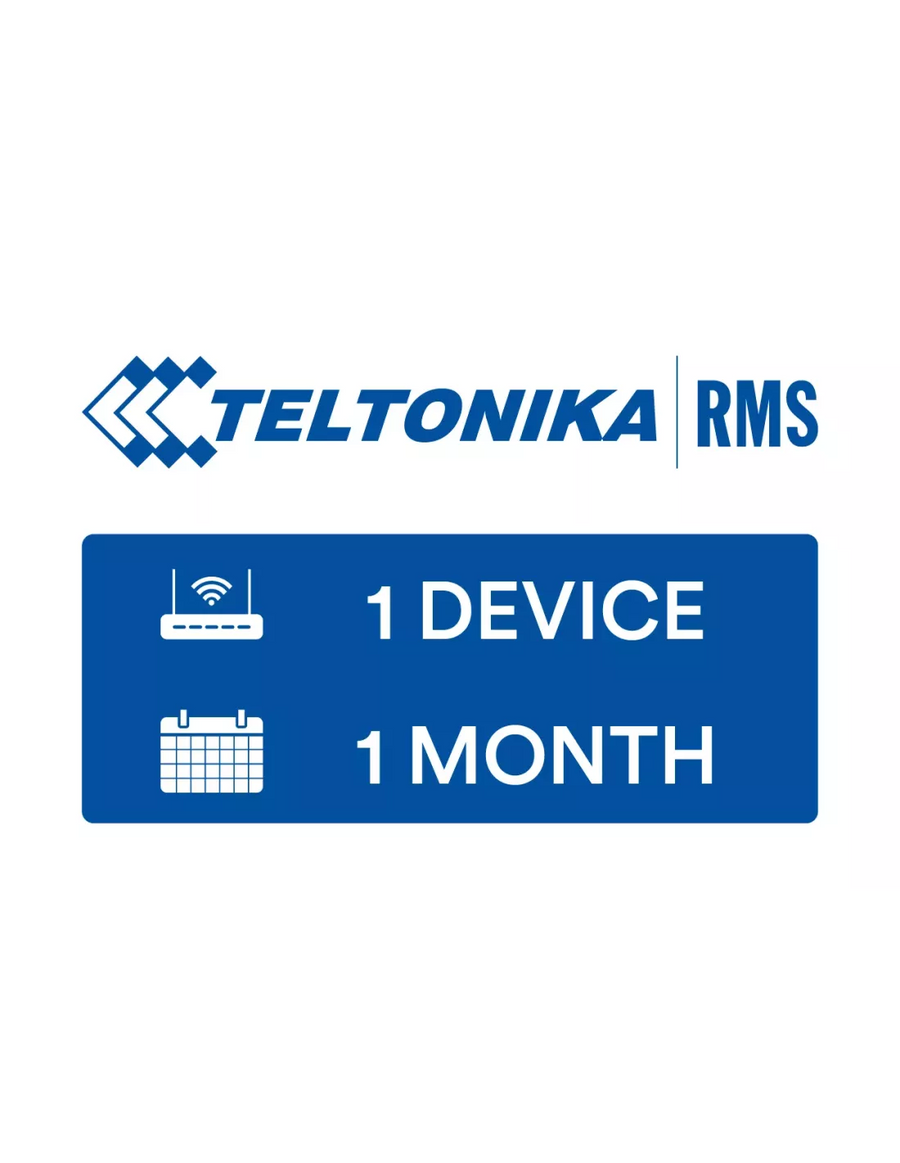 Teltonika RMS License, 1 device credit, 1 month| RMSCREDIT000