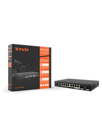 Tenda 8-Port 2.5G Ethernet Switch with 2x 2.5G SFP slots | TEM2010F - Image 4