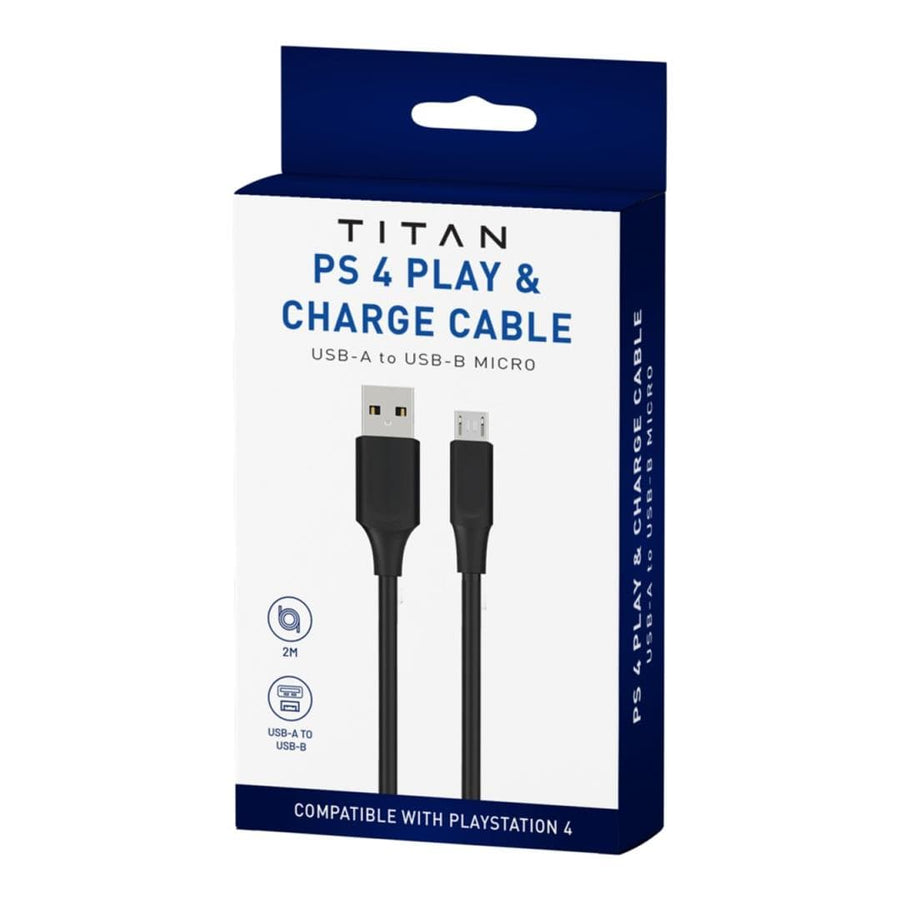 PS4 USB A-B 2M Charge Cable - 1