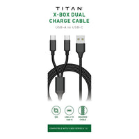 Xbox USB A-C 2M Dual Charge Cable - 2