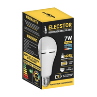 Elecstor E27 7W Rechargeable cool white - 1