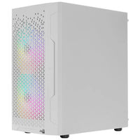 Aerocool Trinity Mini Tower Micro-ATX Mini-ITX PC Case White 3 RGB Fans 240mm Radiator