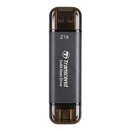 Transcend ESD310C 128GB Flash Drive Portable SSD Black