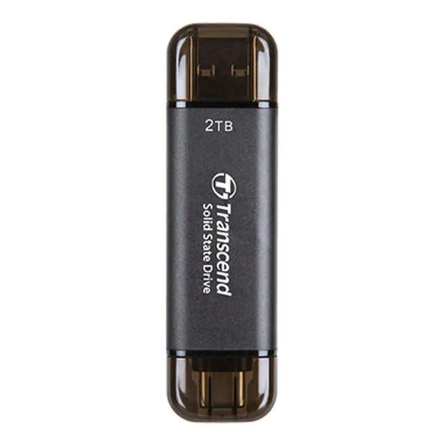 Transcend ESD310C 128GB Portable SSD USB 3.2 Gen 2 Type-A Type-C 1050MB/s Read
