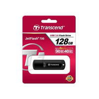 TRANSCEND 128GB JETFLASH 700 USB 3.1 GEN 1 (USB 5Gbps) FLASH DRIVE