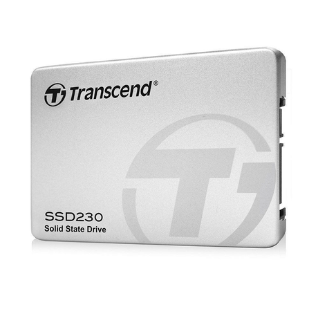 Transcend 128GB SSD230 2.5' SSD Drive- SATA Iii 3D TLC with Dram Cache - 560MB/S Read 380MB/S Write - 70 TBW