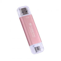 Transcend ESD310 1TB Portable SSD USB-C 3.2 Gen 2 10Gbps Password Protection (Pink) - Image 3