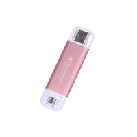 Transcend ESD310 1TB Portable SSD USB-C 3.2 Gen 2 10Gbps Password Protection (Pink) - Image 4