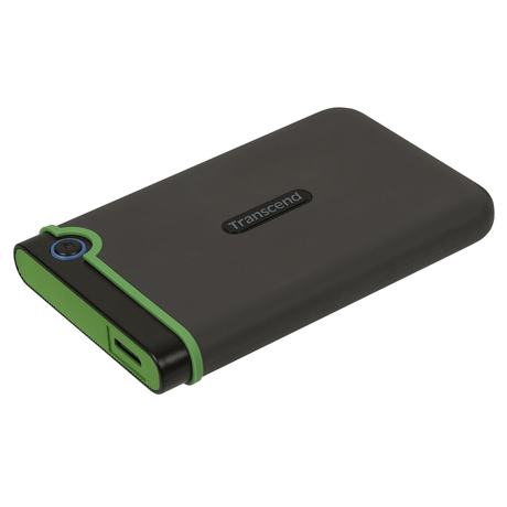 Transcend 1TB Storejet M3 2.5'' USB3.1 Rugged HDD - Slim - Iron Grey