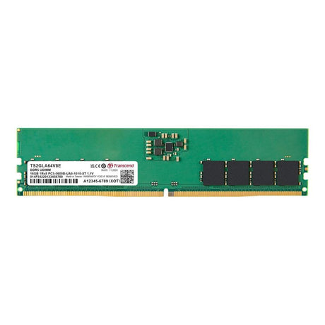 Transcend Memory Module 16GB DDR5 5600MHz TS2GLA64V6E1